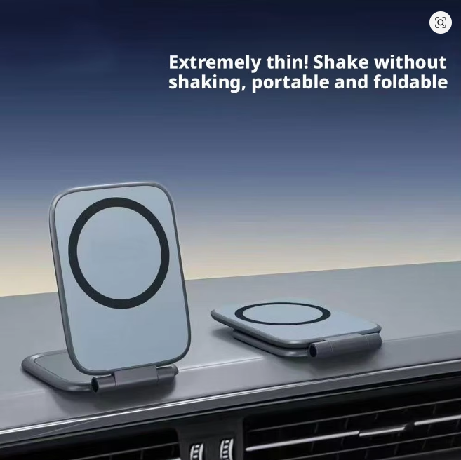Dual Magnetic Phone Stand Holder Ultrathin Foldable