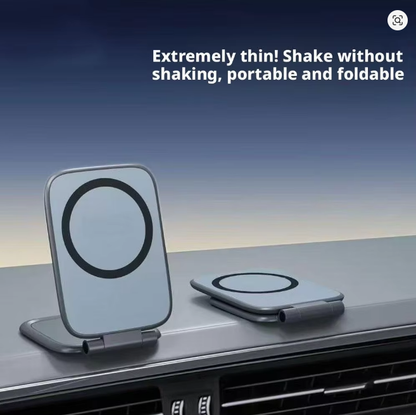 Dual Magnetic Phone Stand Holder Ultrathin Foldable