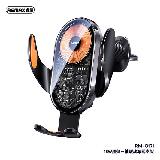 Car Phone Holder 15W Wireless Fast Charger Car Phone Stand Car Air Vent Mobile Stand for iPhone  Samsung