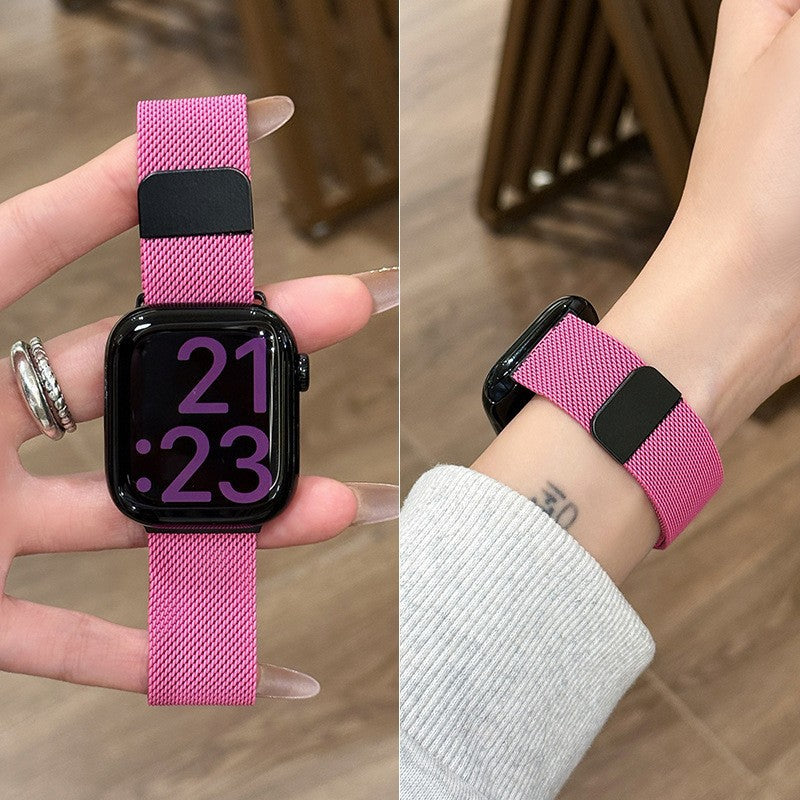 Stainless Steel Adjustable Magnetic Clasp Apple Watch Band 38/40/41mm