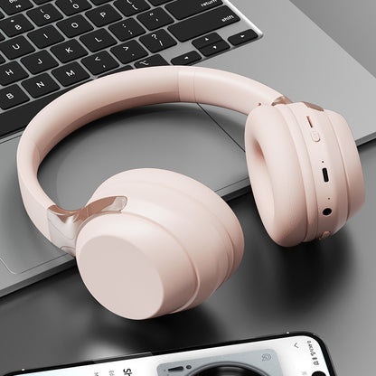 WH100 New Bluetooth Headset Music Active Noise Reduction Overhead Wearing Cross-Border Explosive Consumer Electronics Headphones