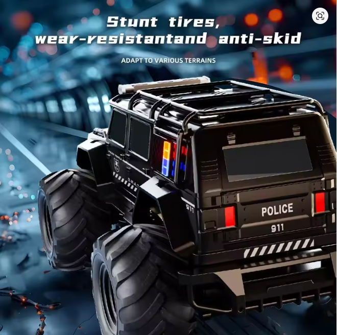 Amphibious Stunt Vehicle RC Car Climbing Vehicle Four-wheel Drive Off-road Vehicle