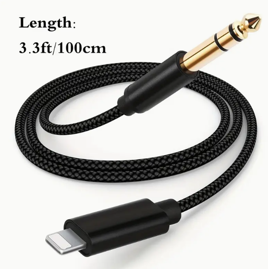 3.5mm AUX Cord, Audio Adapter Hi-Fi Stereo Aux Headphone Male Cord for iPhone