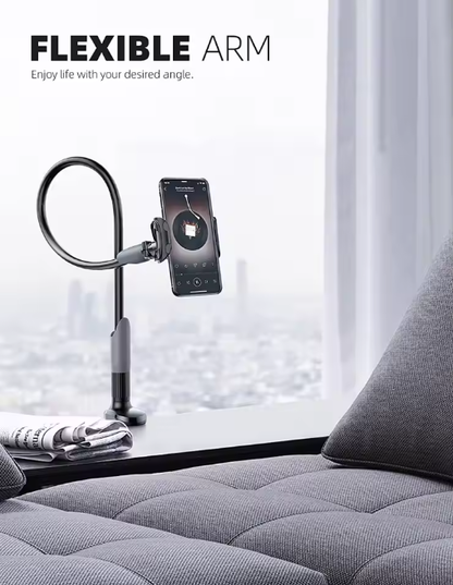 Phone Holder Bed Gooseneck Mount - Lamicall Cell Phone Clamp Clip for Desk, Flexible Lazy Long Arm