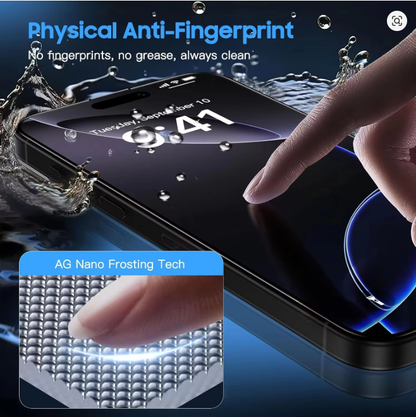 Matte Privacy Screen Protector For iPhone 17 Pro Max