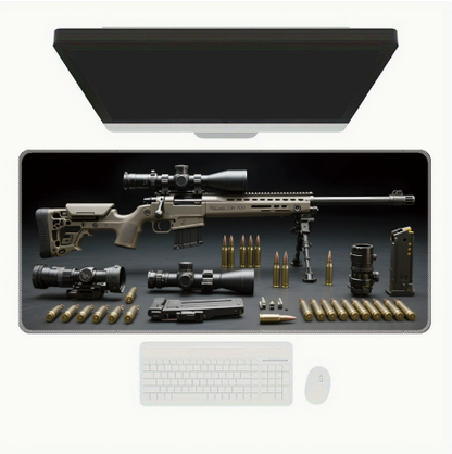 Large Mouse Pad Desk Mat Non Slip Rubber Base Gaming Keyboard And Mouse Stitched Edges For Home And Game