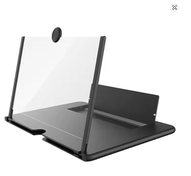 Mobile Phone Screen Amplifier Pull-Out 3d Magnifying Glass Stand Magnifier For Phone Enlarged Screen Bracket