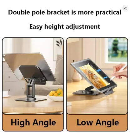 Foldable Cell Phone Stand Desk Phone Holder Portable Adjustable for
