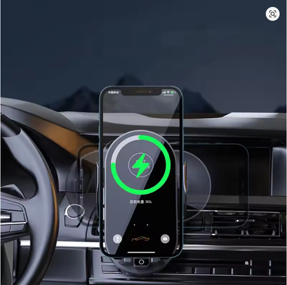66w Super Fast Charging Car Wireless Charger Magnetic Automatic Car Phone Holder