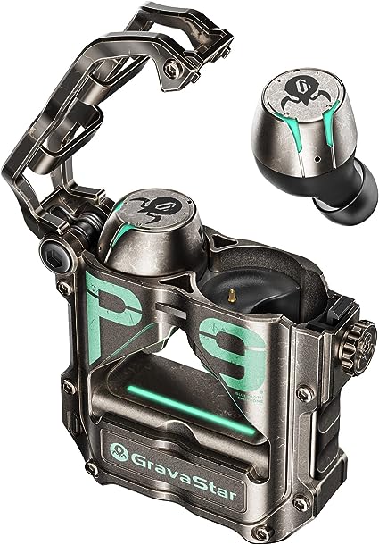 (Pre-order) Gravastar Sirius Pro Wireless Earbuds, Bluetooth TWS Earbuds with 16 Hours Playtime, Deep Bass 3D Stereo, Headphones for iPhone/Android
