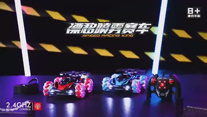 Remote Control Stunt Car Fog Spray Drift Gesture Sensing Children's Toy Race Car Plastic Material from Mainland China