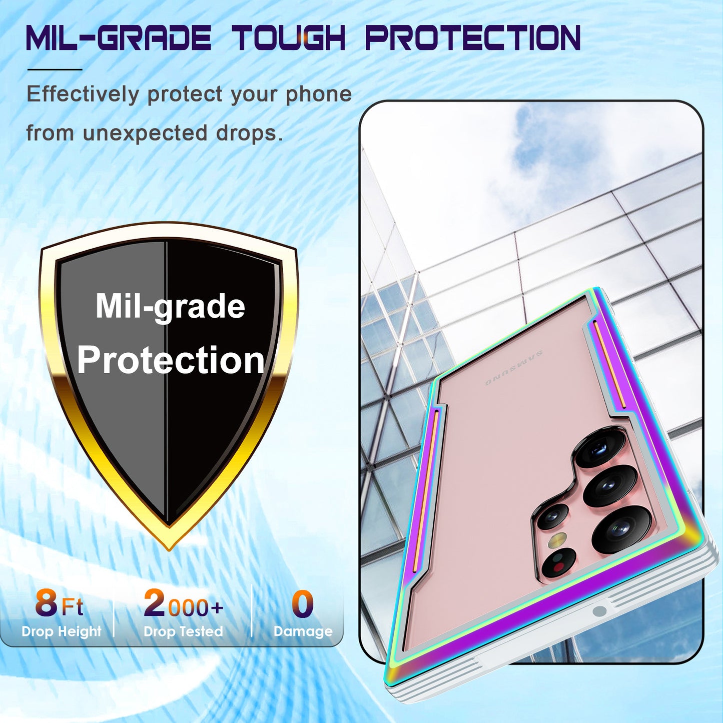 Galaxy S26 Ultra Shockproof Military Drop Test Case