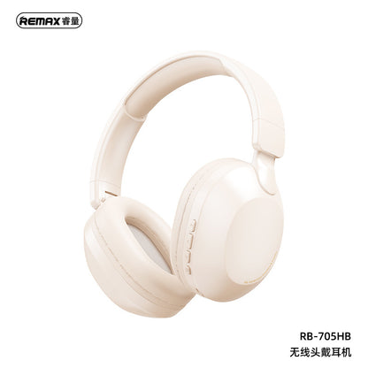 REMAX RB-705HB Wireless Bluetooth Earphones Foldable Support TF Card Music Texture Comfortable Fit Supports Call and Music