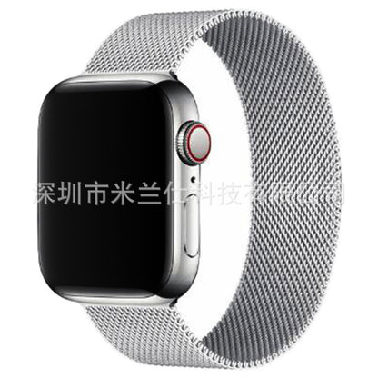 Stainless Steel Adjustable Magnetic Clasp Apple Watch Band 42/44/45/46/49mm