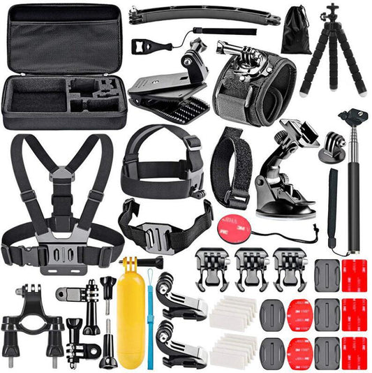Accessories Kit for Gopro Hero13 12 11 10 9 8 7 6 5 Max Mount Session YI 4K SJCAM EKEN Osmo AKASO APEMAN Action Camera Accessory